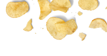 Image of scattered potato chips