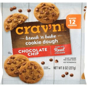 Chocolate Chip Break 'N Bake Cookie Dough