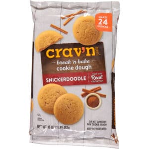 Crav'n Flavor Break'n Bake Snickerdoodle Cookie Dough 16 oz