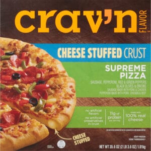 Crav'n Flavor Cheese Stuffed Crust Supreme Pizza 35.6 oz