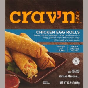 Crav'n Flavor Chicken Egg Rolls 4 ea