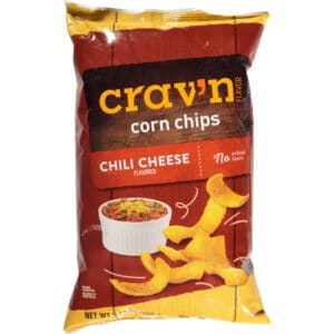 Crav'n Flavor Chili Cheese Flavored Corn Chips 9.25 oz