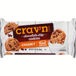 Crav'n Flavor Chunky Chocolate Chip Cookies 11.75 oz