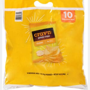 Crav'n Flavor Classic Potato Chips 10 ea