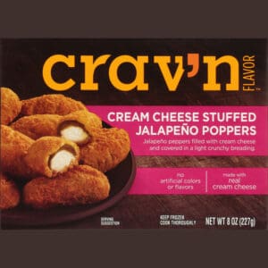 Crav'n Flavor Cream Cheese Stuffed Jalapeno Poppers 8 oz
