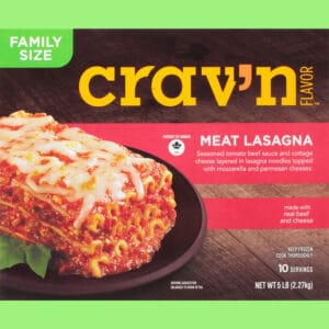 Crav'n Flavor Family Size Meat Lasagna 5 lb