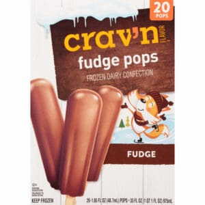 Crav'n Flavor Fudge Pops 20 ea