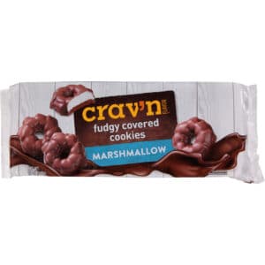 Crav'n Flavor Fudgy Covered Marshmallow Cookies 12 oz