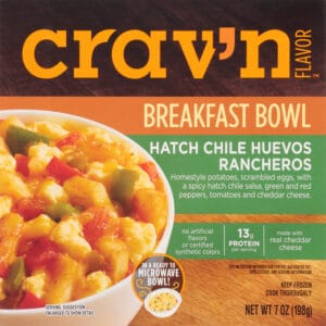 Crav'n Flavor Hatch Chile Huevos Rancheros Breakfast Bowl 7 oz