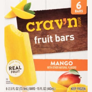Crav'n Flavor Mango Fruit Bars 6 ea