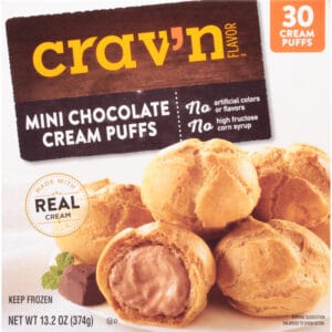 Crav'n Flavor Mini Chocolate Cream Puffs 30 ea