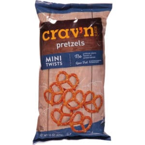 Crav'n Flavor Mini Twists Pretzels 15 oz