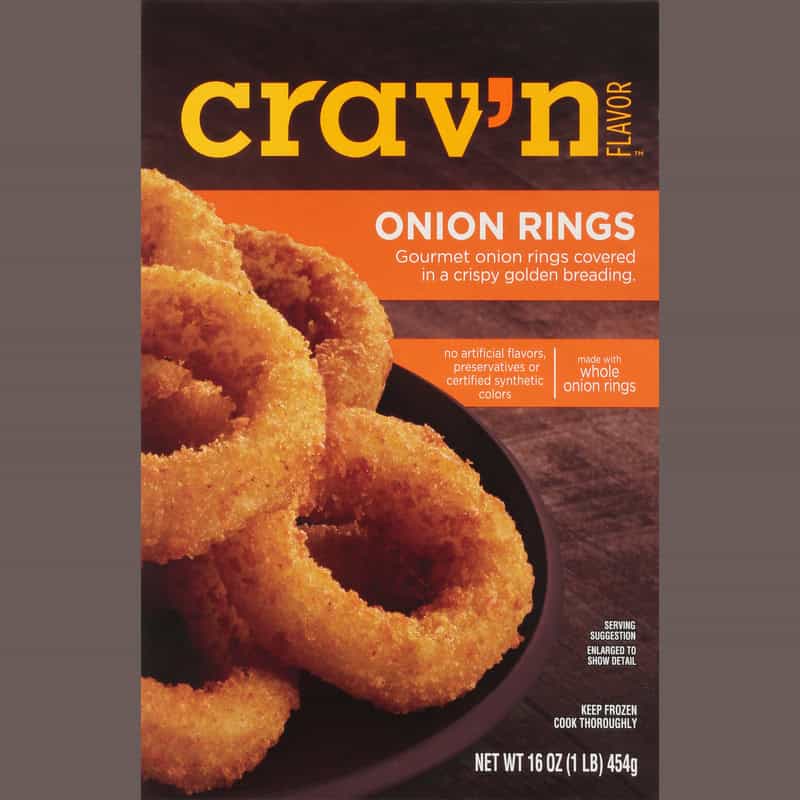 Crav'n Flavor Onion Rings 16 Oz, Appetizers & Snacks