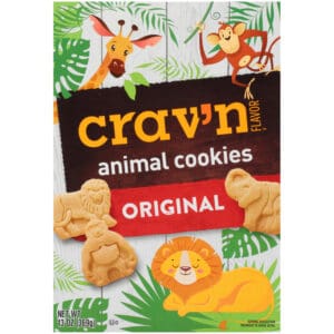 Crav'n Flavor Original Animal Cookies 13 oz