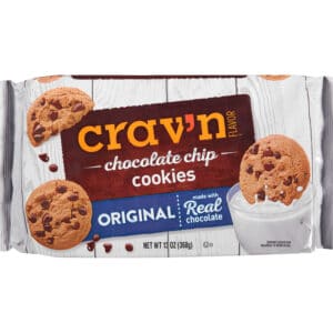 Crav'n Flavor Original Chocolate Chip Cookies 13 oz