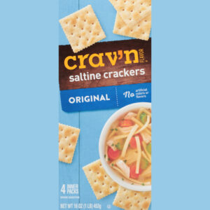 Crav'n Flavor Original Saltine Crackers 4 ea