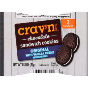Crav'n Flavor Original with Vanilla Creme Chocolate Sandwich Cookies 2 ea
