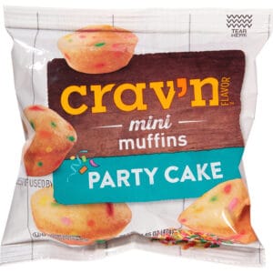 Crav'n Flavor Party Cake Mini Muffins 1.65 oz
