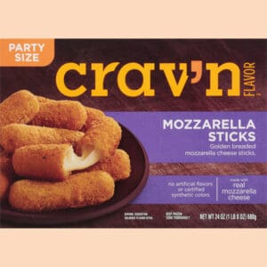 Crav'n Flavor Party Size Mozzarella Sticks 24 oz