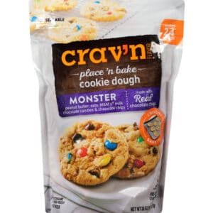 Crav'n Flavor Place 'N Bake Monster Cookie Dough 30 oz