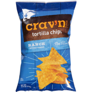 Crav'n Flavor Ranch Tortilla Chips 9.75 oz