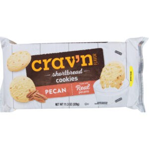 Crav'n Flavor Shortbread Pecan Cookies 11.3 oz