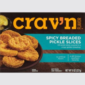 Crav'n Flavor Spicy Breaded Pickle Slices 8 oz