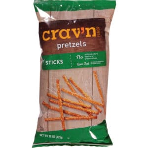 Crav'n Flavor Sticks Pretzels 15 oz
