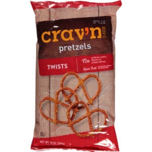 Crav'n Flavor Twists Pretzels 10 oz