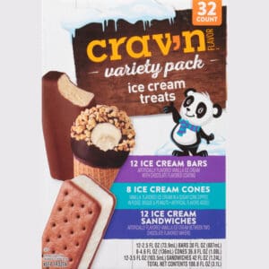 Crav'n Flavor Variety Pack Ice Cream Treats 32 ea