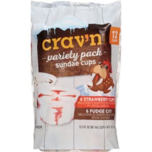 Crav'n Flavor Variety Pack Sundae Cups 12 ea