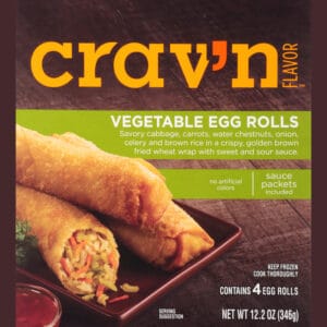 Crav'n Flavor Vegetable Egg Rolls 4 ea