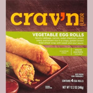 Crav'n Flavor Vegetable Egg Rolls 4 ea