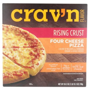 Frozen Pizza Rising Crust 4 Cheese