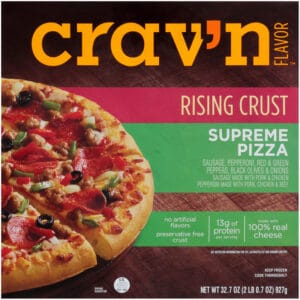 Frozen Pizza Rising Crust Supreme