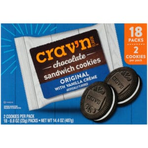 Original With Vanilla Creme Chocolate Sandwich Cookies