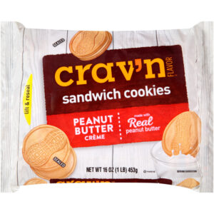 Peanut Butter Creme Sandwich Cookies