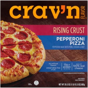 Pepperoni Rising Crust Pizza