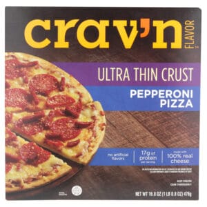 Pepperoni Ultra Thin Crust Pizza