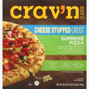 Crav'n Flavor Cheese Stuffed Crust Supreme Pizza 35.6 oz
