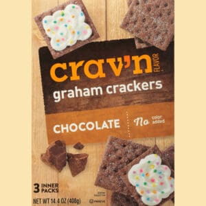 Crav'n Flavor Chocolate Graham Crackers 14.4 oz