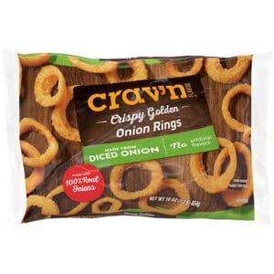 Crav'n Flavor Crispy Golden Onion Rings 16 oz