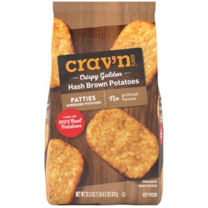 Crav'n Flavor Hash Brown Potatoes Patties 22.5 oz