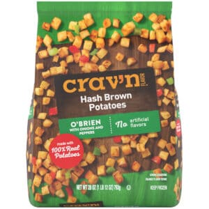 Crav'n Flavor O'Brien Hash Brown Potatoes 28 oz