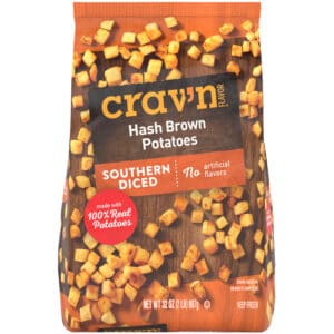 Crav'n Flavor Southern Diced Hash Brown Potatoes 32 oz