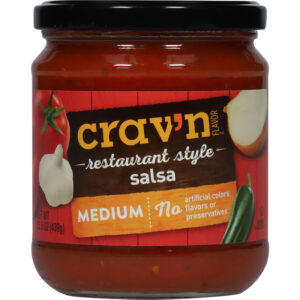 Crav'n Flavor Medium Restaurant Style Salsa 15.5 oz