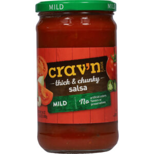 Crav'n Flavor Mild Thick & Chunky Salsa 24 oz