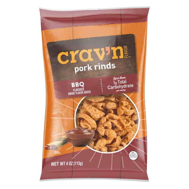 Bbq Rind Pork Rinds - Crav'n Flavor