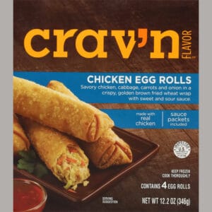 Crav'n Flavor Chicken Egg Rolls 4 ea