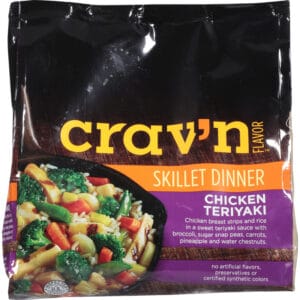 Crav'n Flavor Chicken Teriyaki Skillet Dinner 21 oz